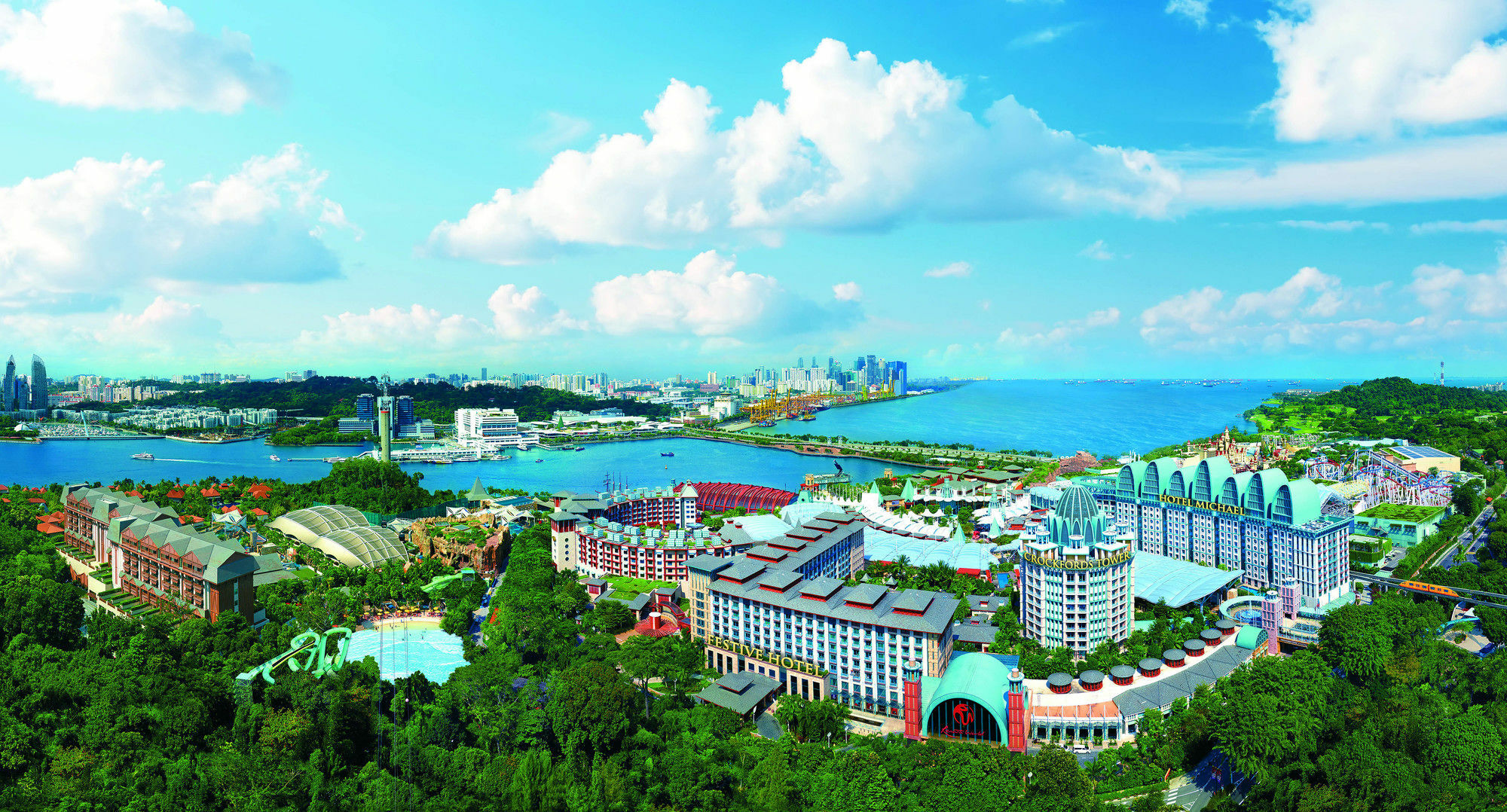 Resorts World Sentosa - Crockfords Tower Singapore Exterior photo