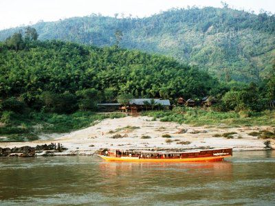 Luang Say Mekong River Cruise Hotel Pakbeng Exterior photo