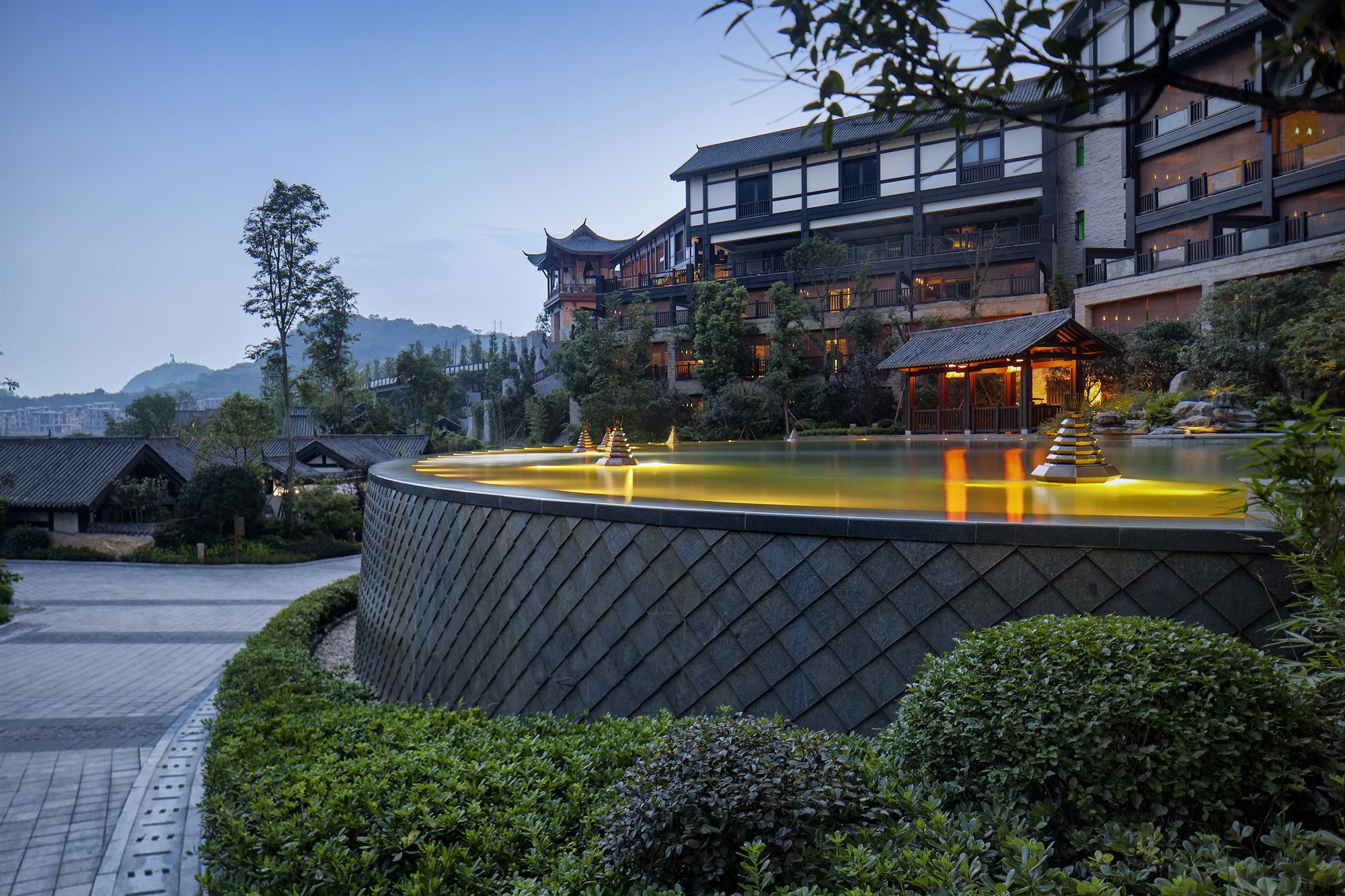 Banyan Tree Chongqing Beibei Hotel Exterior photo