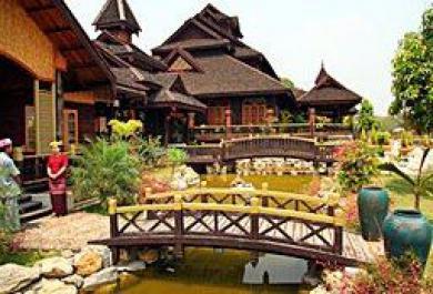 Hupin Inle Khaung Daing Resort Inle Lake Exterior photo