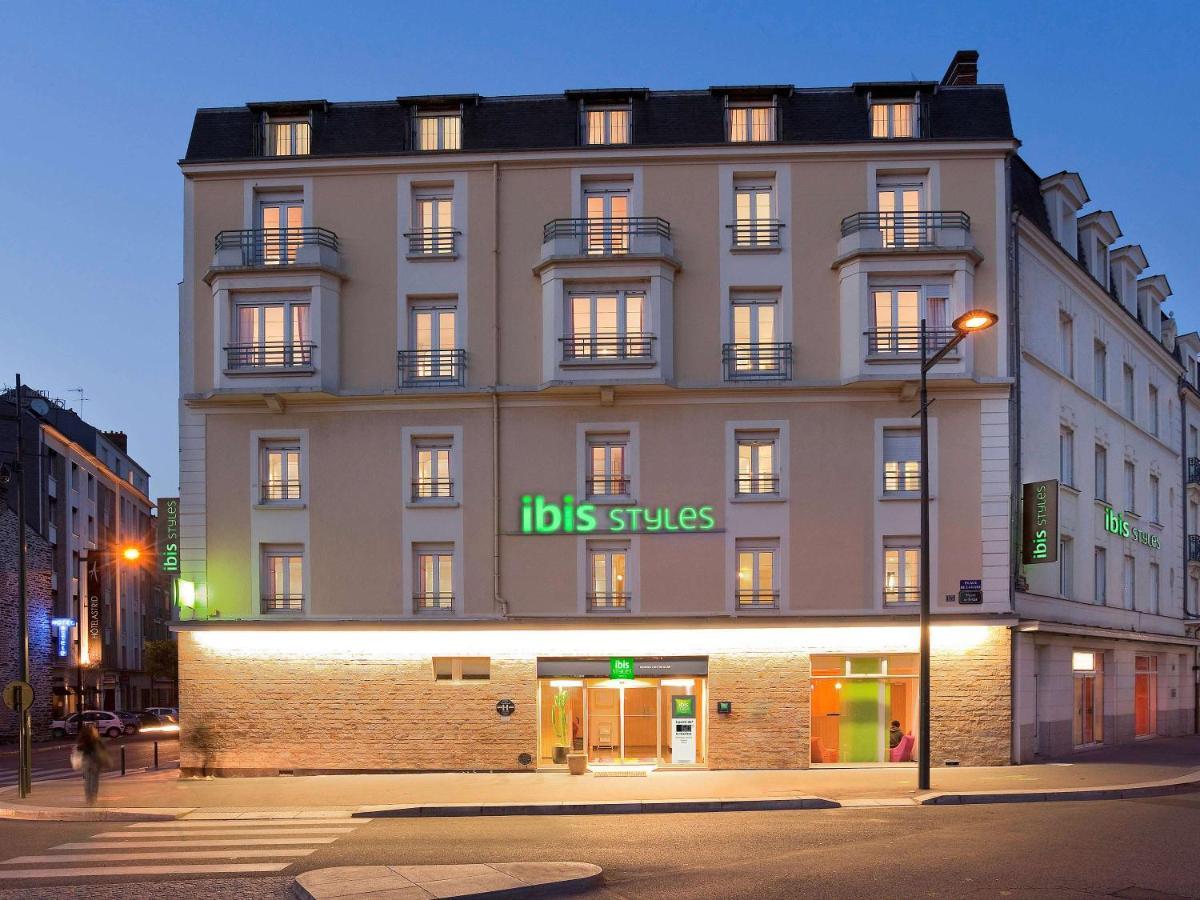 Ibis Styles Rennes Centre Gare Nord Hotel Exterior photo