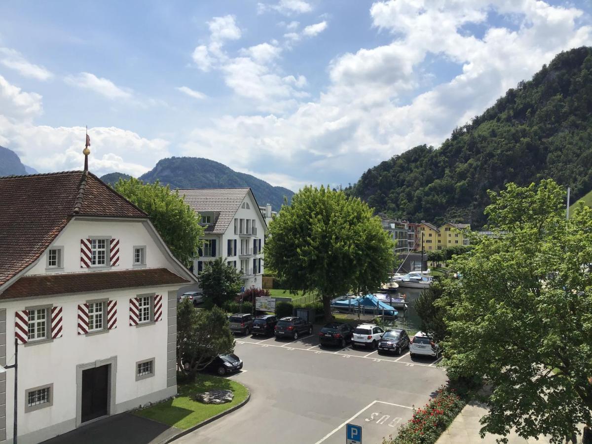 Hotel Winkelried Am See Stansstad Exterior photo