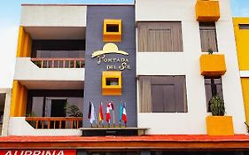 Hotel Portada Del Sol Trujillo Exterior photo