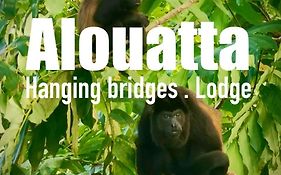 Alouatta Hanging Bridges Adventure And Lodge Cahuita Exterior photo