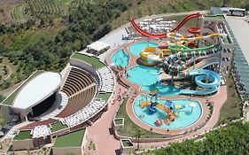 Gold City 1+1 Villa In Free Aquapark Alanya Exterior photo