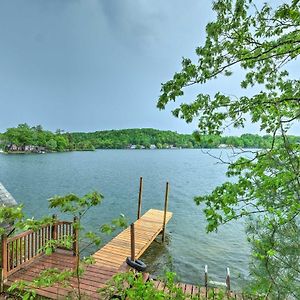 Quiet Cabin On Glen Lake With Boat Dock And Deck! Queensbury Exterior photo