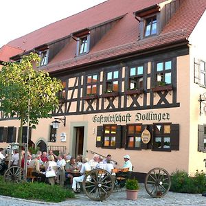 Gasthaus Dollinger Hotel Dinkelsbuehl Exterior photo