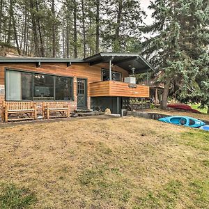 Flathead Lake Waterfront Cabin With Dock And Kayaks Polson Exterior photo