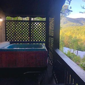 Mountain-Top Cabin Get-Away With Hot Tub And A View Sautee Nacoochee Exterior photo