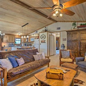 Chic Lakefront Cabin With Dock And Bluff Creek Views! Strawn Exterior photo