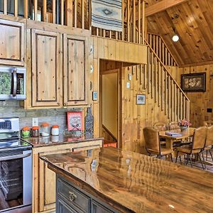 Modern Black Hills Cabin With Loft And Wraparound Deck Rapid City Exterior photo