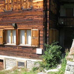 Alpia 26 - Zwei Zimmerwohnung In Traditionellem Walliser Haus Gasenried Exterior photo