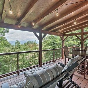 Yellow Mountain Blairsville Cabin With Scenic Deck Hood Exterior photo