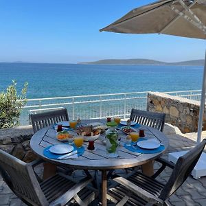 Beach House With Direct Access To Private Beach Near Bodrum Camlik  Exterior photo