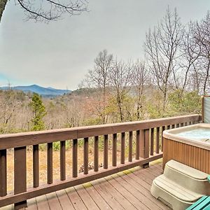 Rustic Clayton Log Cabin With Hot Tub And Views! Villa Exterior photo