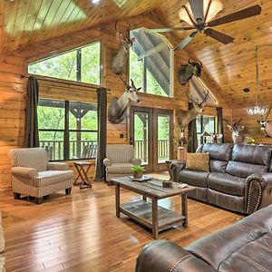 Secluded Northwest Arkansas Cabin Fire Pit And Deck Sulphur Springs Exterior photo