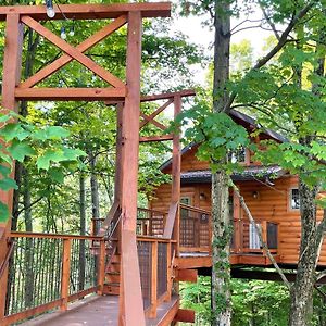 Treehouse #8 By Amish Country Lodging Villa Millersburg Exterior photo
