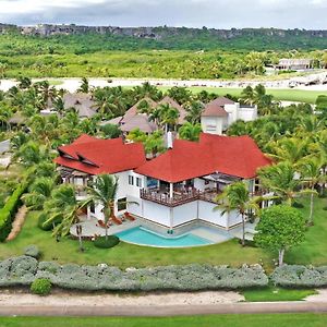 Ocean And Golf View 5-Bedroom Villa With Unique Tropical Style Punta Cana Exterior photo