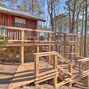 Scenic Greers Ferry Cabin With Deck And Fire Pit! Villa Heber Springs Exterior photo