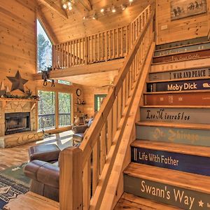 Dreamy Ellijay Resort Cabin With Game Room And Decks! Exterior photo