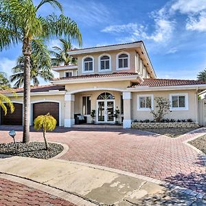 Pompano Beach Villa With Private Pool And Dock! Exterior photo