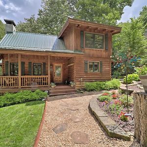 Picturesque Banner Elk Cabin With Hot Tub And Creek! Villa Exterior photo