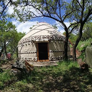 Turan Handmade Yurt With Heated Floors Karakol Exterior photo
