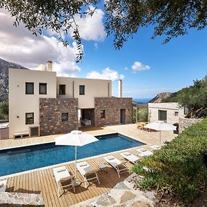 Villa Adagio With Private Eco-Friendly Heated Pool Vrachasi Exterior photo