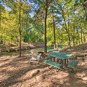 The Treehouse Cabin Creekside Home With Hot Tub! Summerville Exterior photo