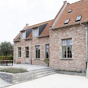 Huis Potaerde, Stijlvol Landhuis Nabij Brussel Voor 7 Personen Villa Merchtem Exterior photo