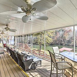 Pet-Friendly Lakeside Retreat Hot Tub And Dock! Abbeville Exterior photo