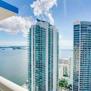 Penthouse With Ocean And City Views In Lux Miami Brickell Sleeps 4 Exterior photo