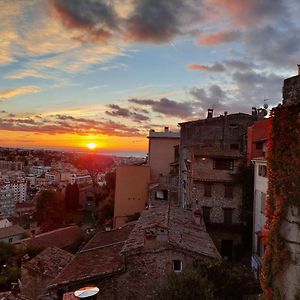 Maison De Village Haut-De-Cagnes Avec Vue Mer Exterior photo