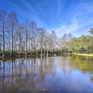 Idyllic Houma Vacation Rental On Shared Pond! Exterior photo