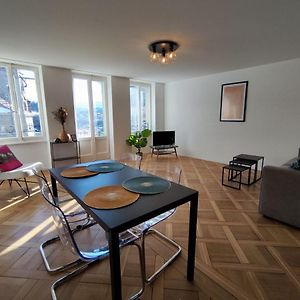 Appartement Tout Confort Renove Avec Vue - Tilleul 5 Fribourg Exterior photo