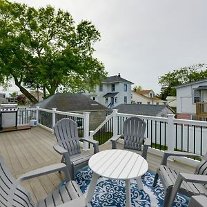 North Wildwood Home With Porch About 3 Blocks To Beach! Exterior photo