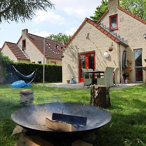 7 Person House With Swing, Firepit, Hammock, Garden, Swimming Lake, Child Friendly, In- And Outside Playground, And Great Coffee Ewijk Exterior photo