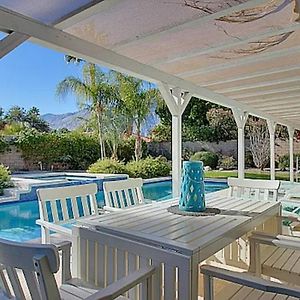 Stylish Palm Springs Villa W. Saltwater Pool, Spa, Magical Mountain Views Exterior photo