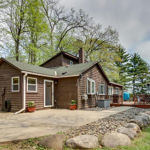 Minnesota Cabin With Deck And Private Beach Merrifield Exterior photo