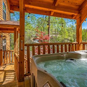 Permanent Vacation-Private Honeymoon Cabin With Hot Tub Villa Sevierville Exterior photo