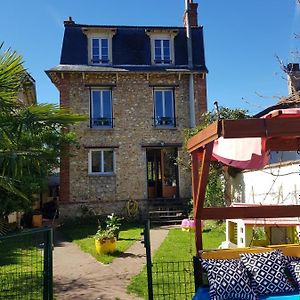 2 Chambres D 'Hotes Chez Un Particulier Avec Piscine Saint-Leu-la-Foret Exterior photo