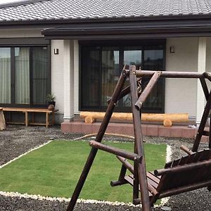Sozensya 駅、高速インターに近い新築日本家屋です。庭が広く、Bbqも楽しめます。 Apartment Kikugawa Exterior photo