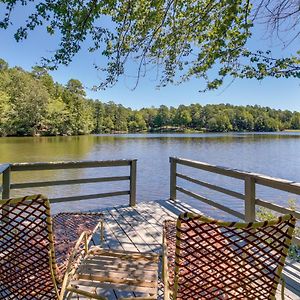 Lakefront Hot Springs Village Home With Deck Exterior photo