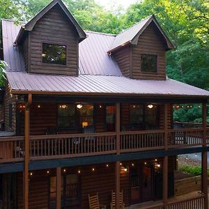 Fun Woodsy Cabin! Hot Tub, Game Room, Fire Pit! Cherry Log Exterior photo