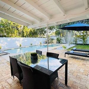 Tropical Oasis House Private Pool Family Yard Villa Fort Lauderdale Exterior photo