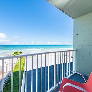 Direct Oceanfront Private Balcony Tiki King Bed Apartment Daytona Beach Exterior photo