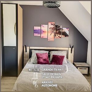 Suite Reve - Sdb Wc Privatif - Entree Autonome - Grande Tv Netflix Compiegne Exterior photo