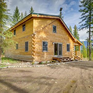 Secluded Bigfork Cabin With Mountain Views! Villa Exterior photo