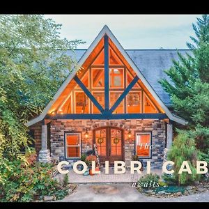 Colibri Cabin On A Peaceful Lake, With A Hot Tub! East Bernstadt Exterior photo
