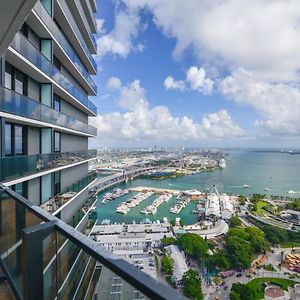 Amazing Apt With Panoramic Views Of Bayside Apartment Miami Exterior photo